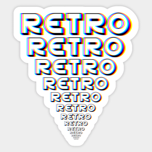 RETRO Sticker